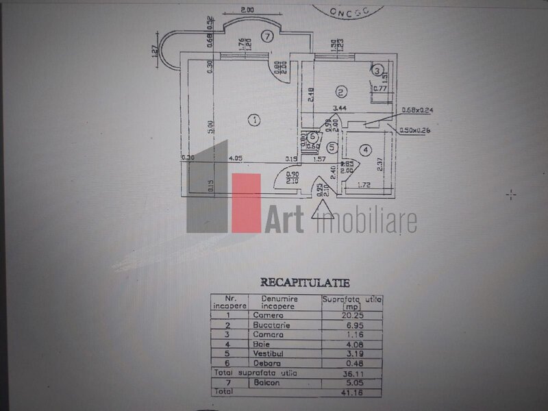 Sebastian- Garsoniera de vanzare- Prosper-Rahova-13 Septembrie-cu centrala